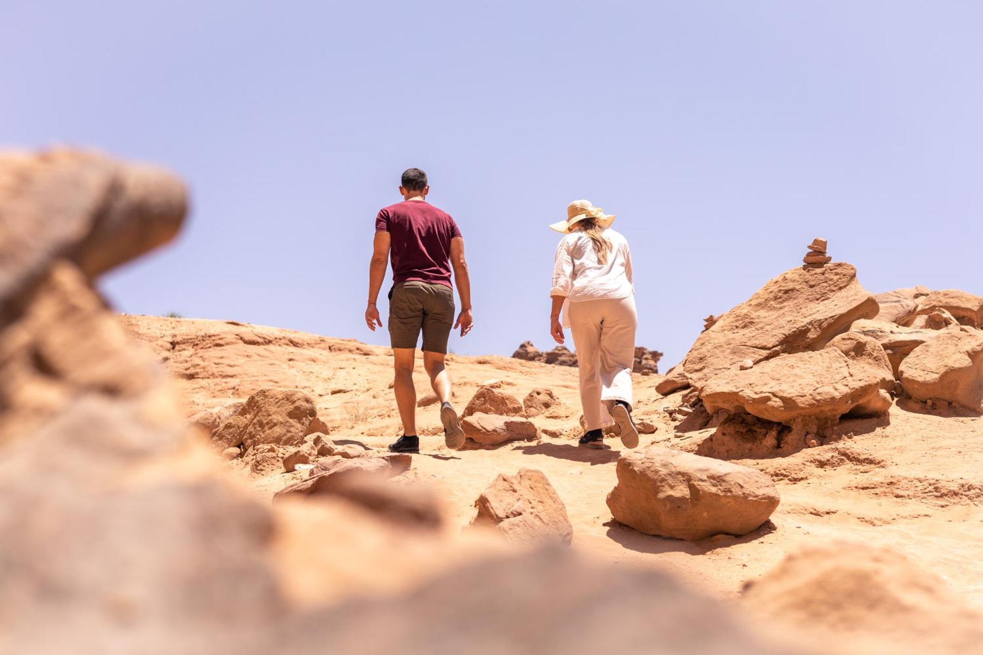 Beduin Star Trail Camp Bed and Breakfast Wadi Rum Eksteriør billede
